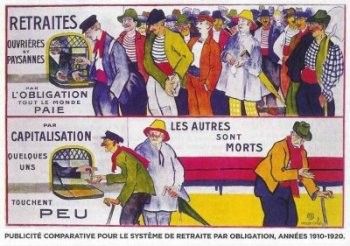 déjà contre la capitalisation…c’est pas d’hier que l’arnaque est éventée !