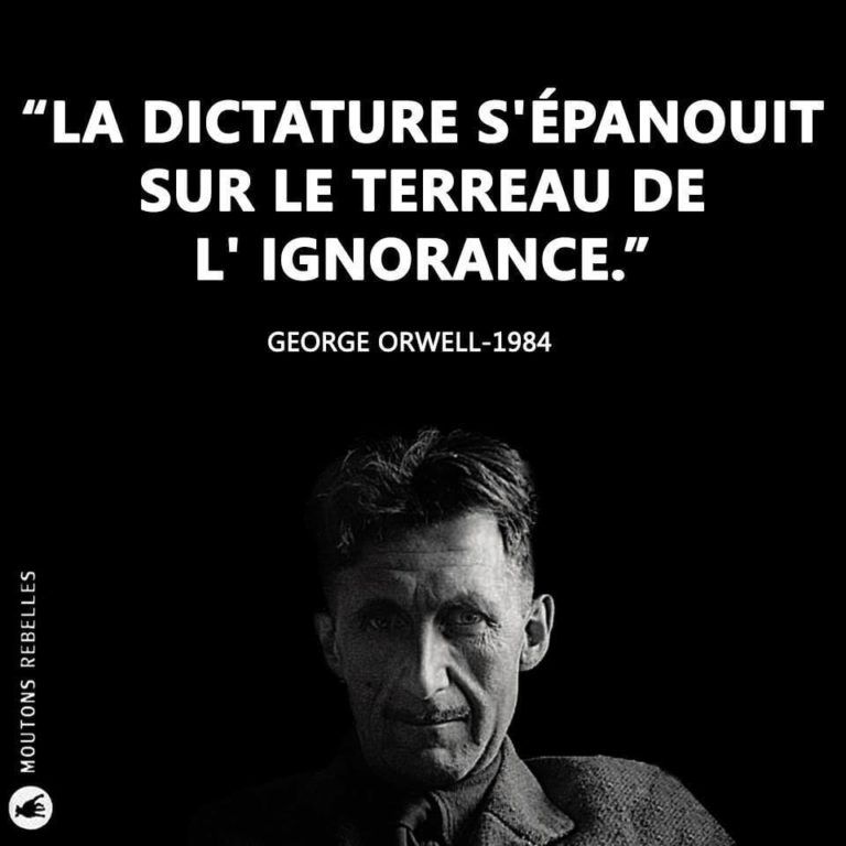 Souvenez-vous de la citation de Françoise Giroud : « Ainsi commence le fascisme. Il ne dit jamais son nom, il rampe, il flotte, quand il montre le bout de son nez, on dit : C’est lui ? Vous croyez ? Il ne faut rien exagérer ! Et puis un jour on le prend dans la gueule et il est trop tard pour l’expulser ».