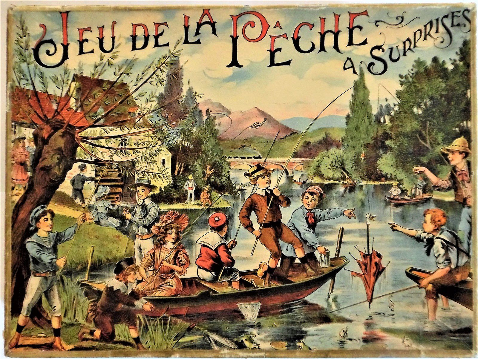 Jeu de pêche Rétro