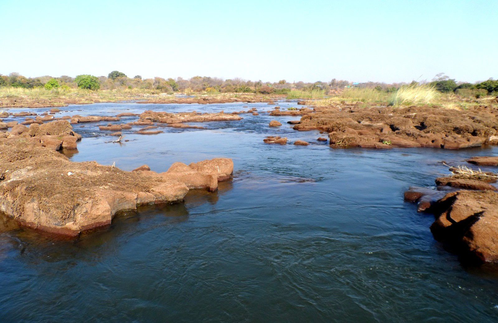 Les chutes Victoria : nager dans le Zambèze