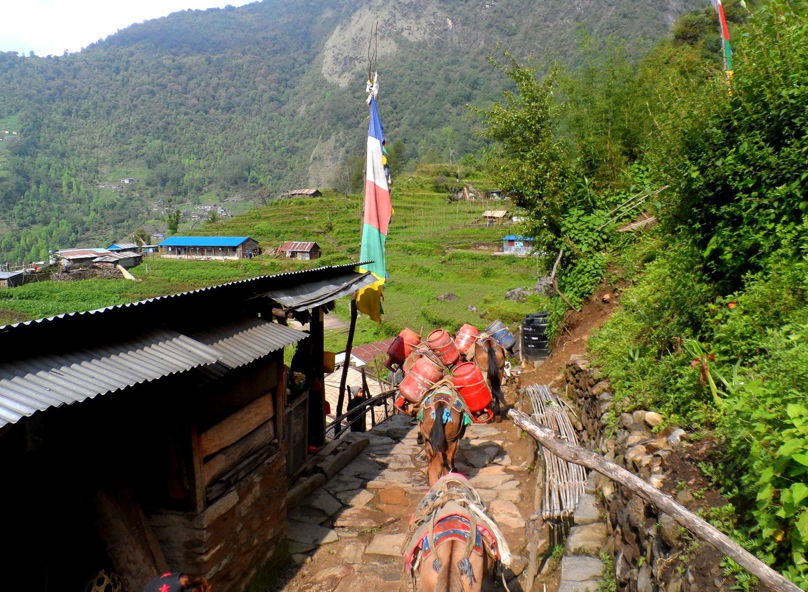 Le camp de base de l'Annapurna
