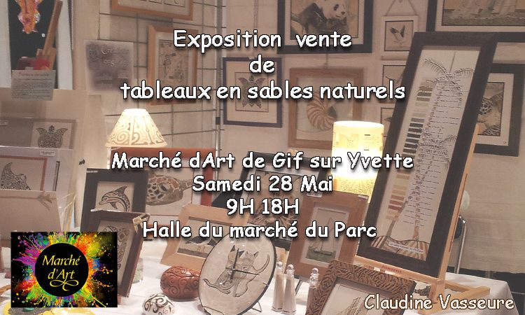 Marché d'Art de Gif sur Yvette