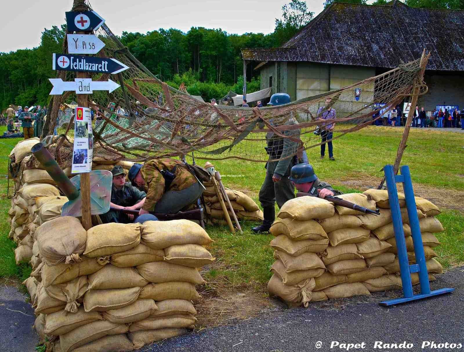 Reconstitution Grandeur Nature  Guerre   40 - 45 