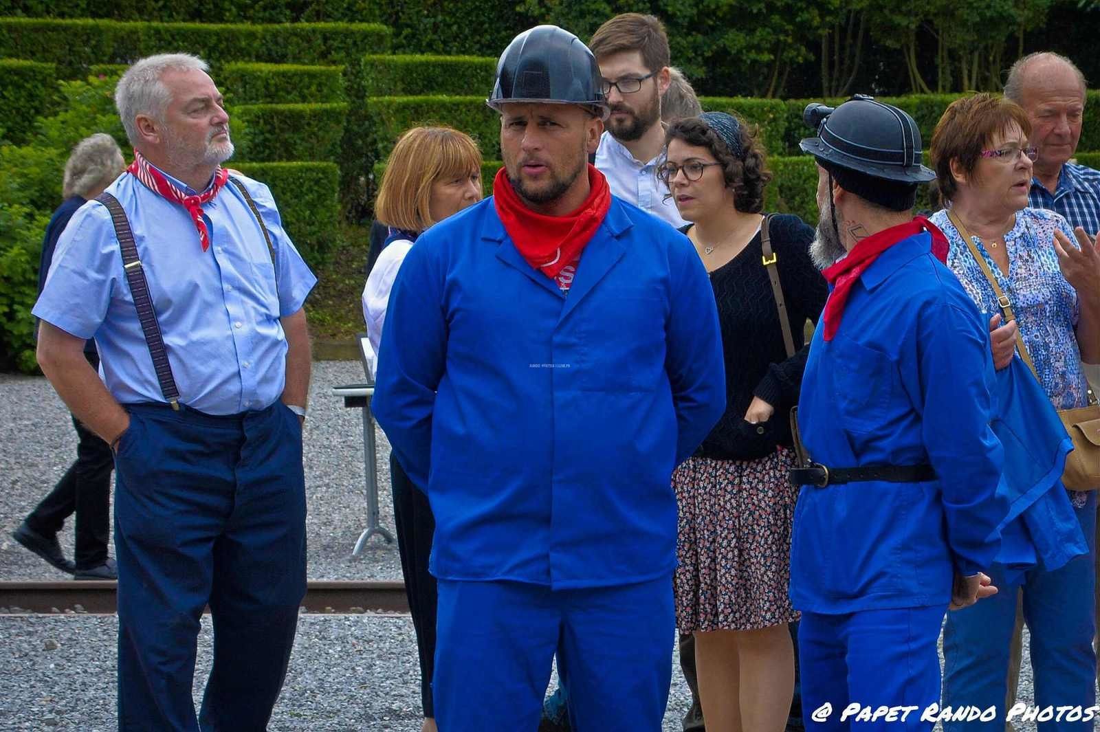 2 e partie du Bois du Cazier  ( en couleurs)  merci aux figurants ( 130) toujours disponible pendant les deux jours  
