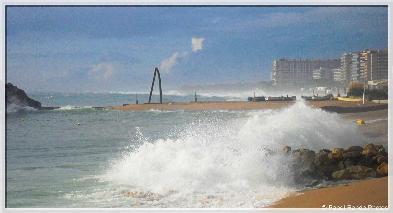 Photos sur plusieurs annees , a Lloret de Mar, Tenerife. Marseille & son Mistral etc  etc ( sera mise a jour a chaque tempete ou je serais )