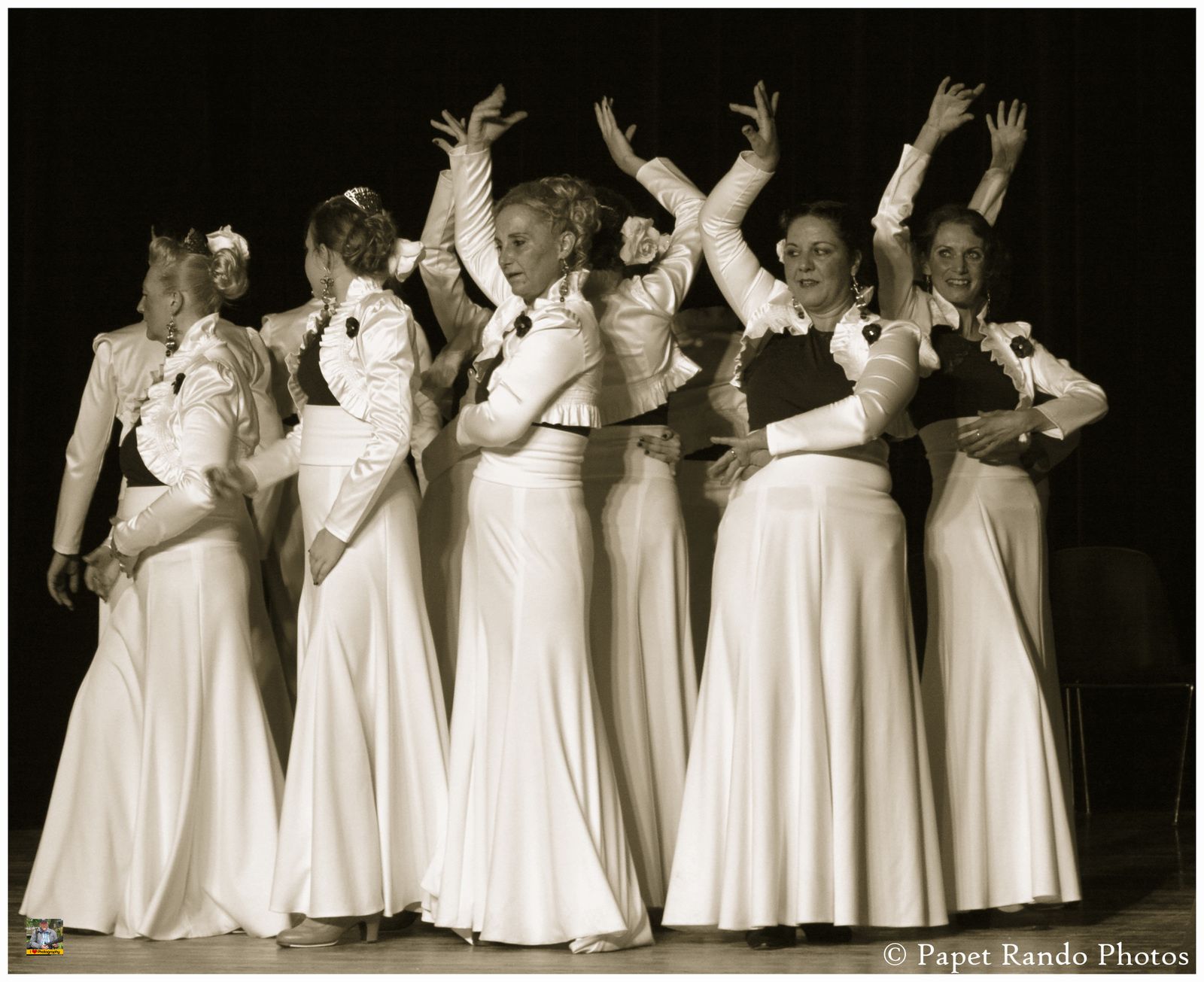 Groupe de Flamenco, ( photos lors de leur souper Spectacle dans la belle salle de la Ruche Verriere Lodelinsart ( vraiment une bells soirée)