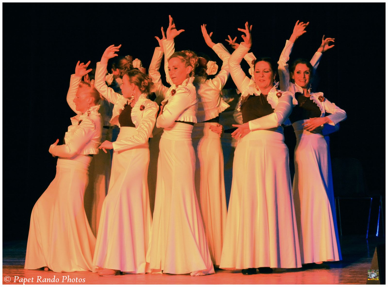 Groupe de Flamenco, ( photos lors de leur souper Spectacle dans la belle salle de la Ruche Verriere Lodelinsart ( vraiment une bells soirée)