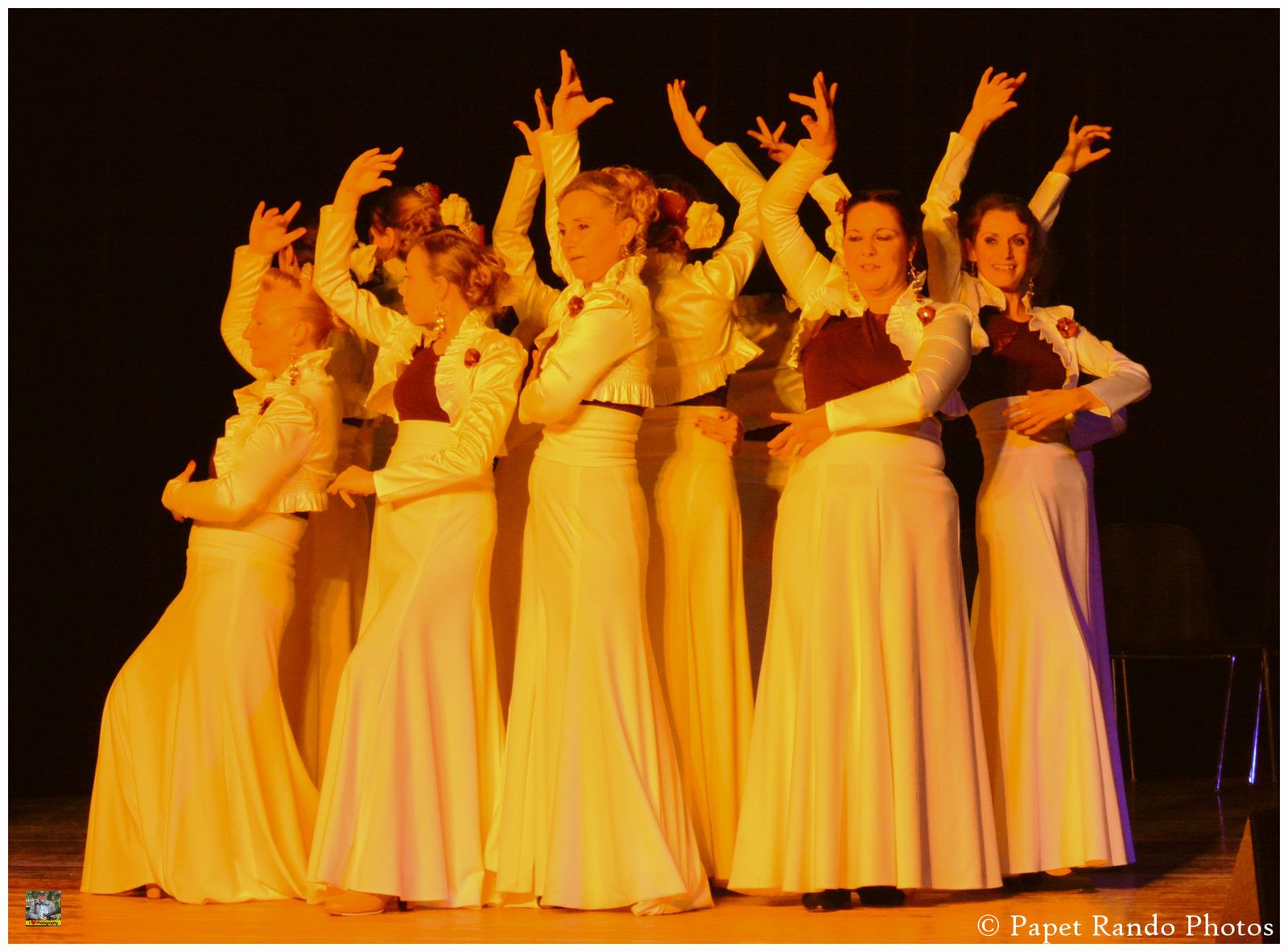 Groupe de Flamenco, ( photos lors de leur souper Spectacle dans la belle salle de la Ruche Verriere Lodelinsart ( vraiment une bells soirée)