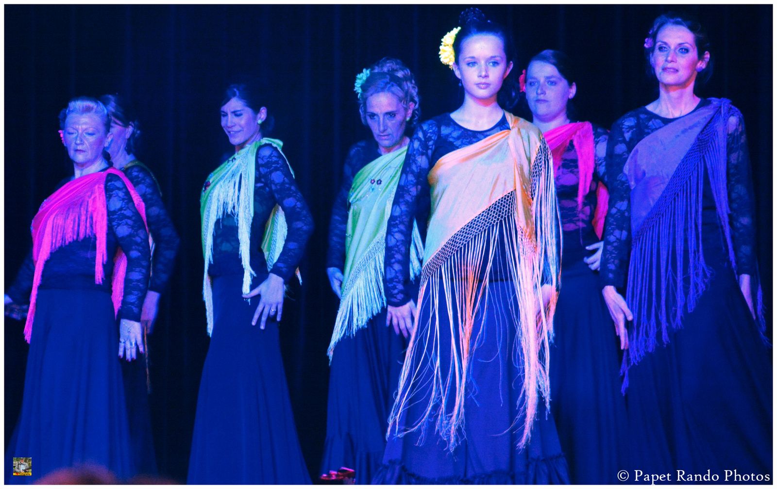 Groupe de Flamenco, ( photos lors de leur souper Spectacle dans la belle salle de la Ruche Verriere Lodelinsart ( vraiment une bells soirée)