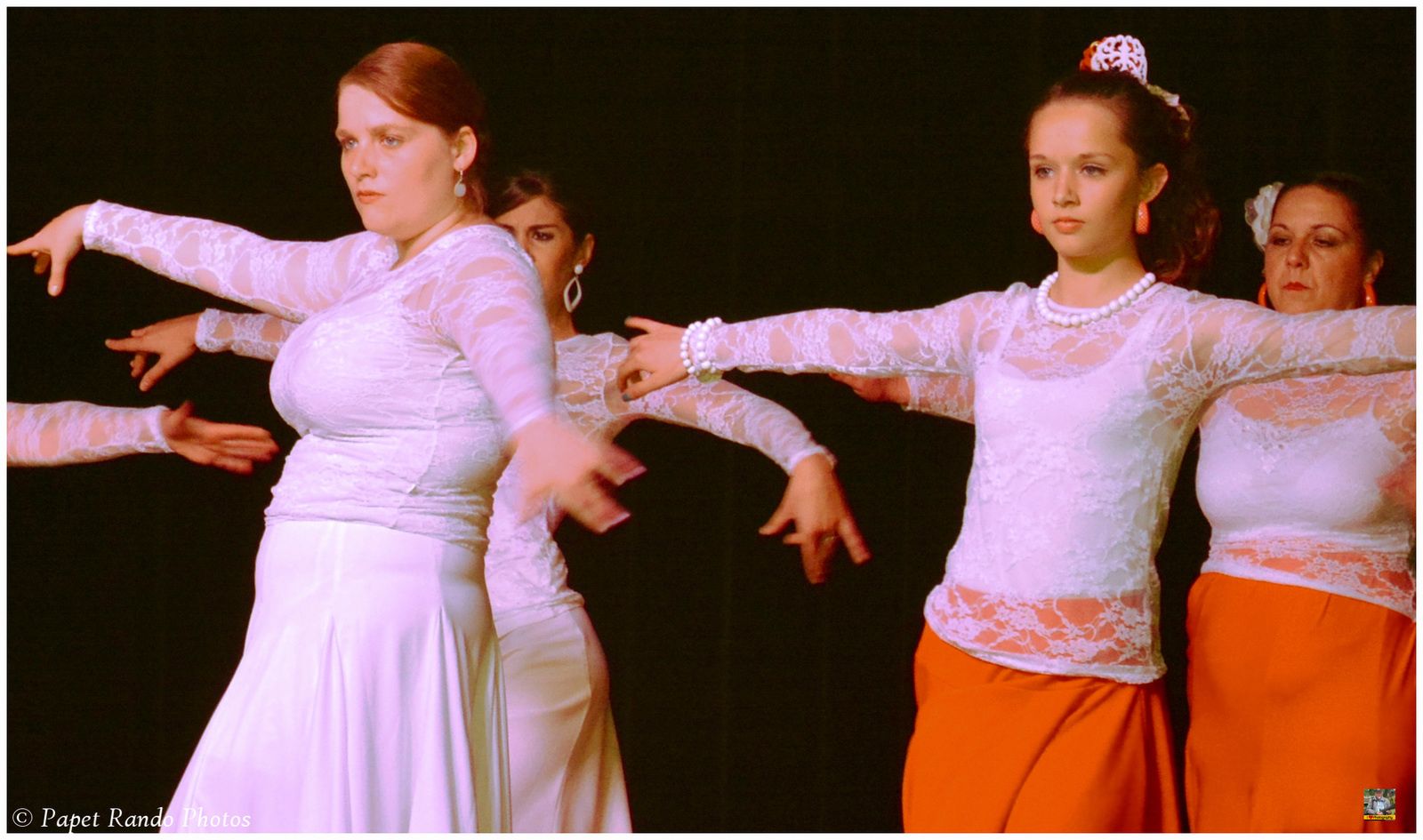 Groupe de Flamenco, ( photos lors de leur souper Spectacle dans la belle salle de la Ruche Verriere Lodelinsart ( vraiment une bells soirée)