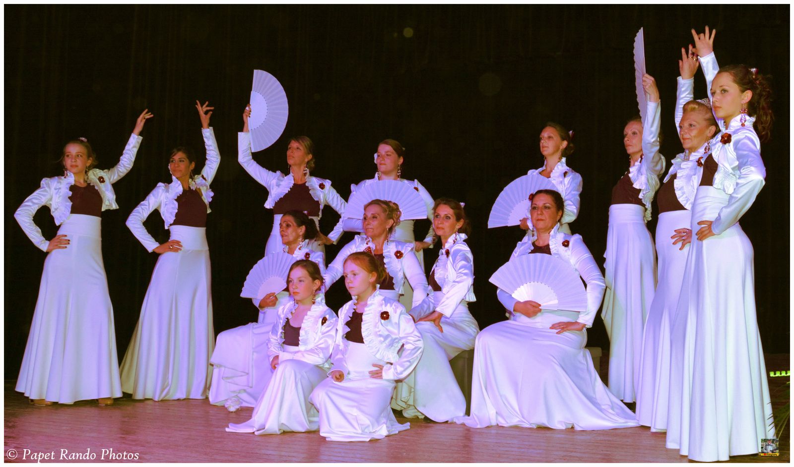 Groupe de Flamenco, ( photos lors de leur souper Spectacle dans la belle salle de la Ruche Verriere Lodelinsart ( vraiment une bells soirée)