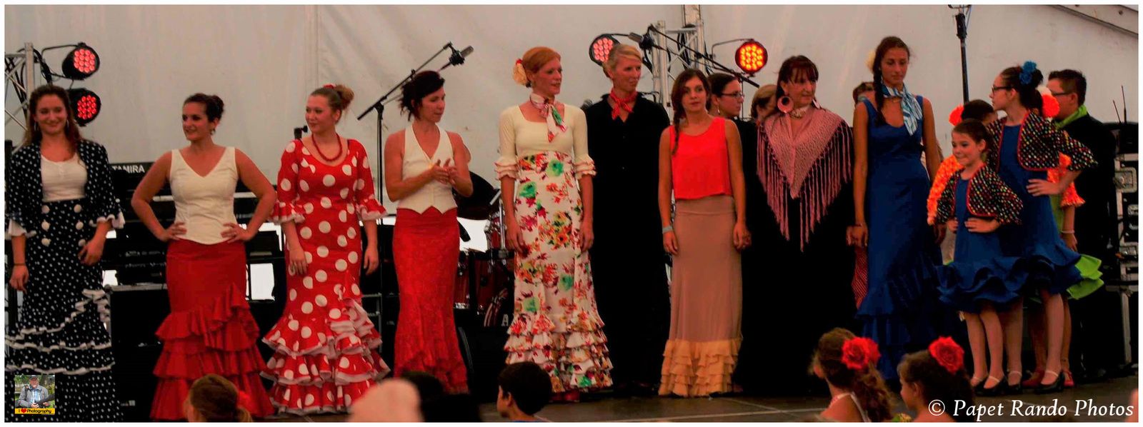 Le Groupe Las Estrellas Andaluzas, a la Feria de Gilly en 2015 
