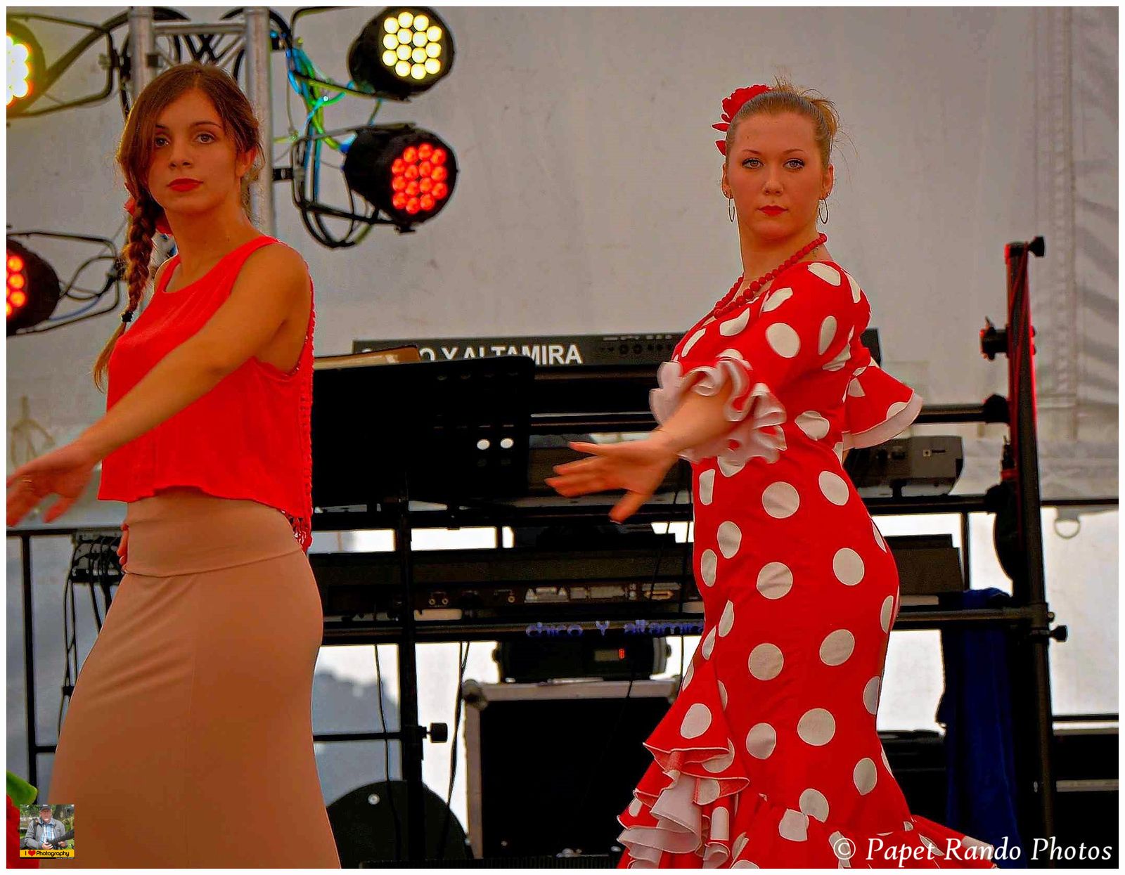 Le Groupe Las Estrellas Andaluzas, a la Feria de Gilly en 2015 