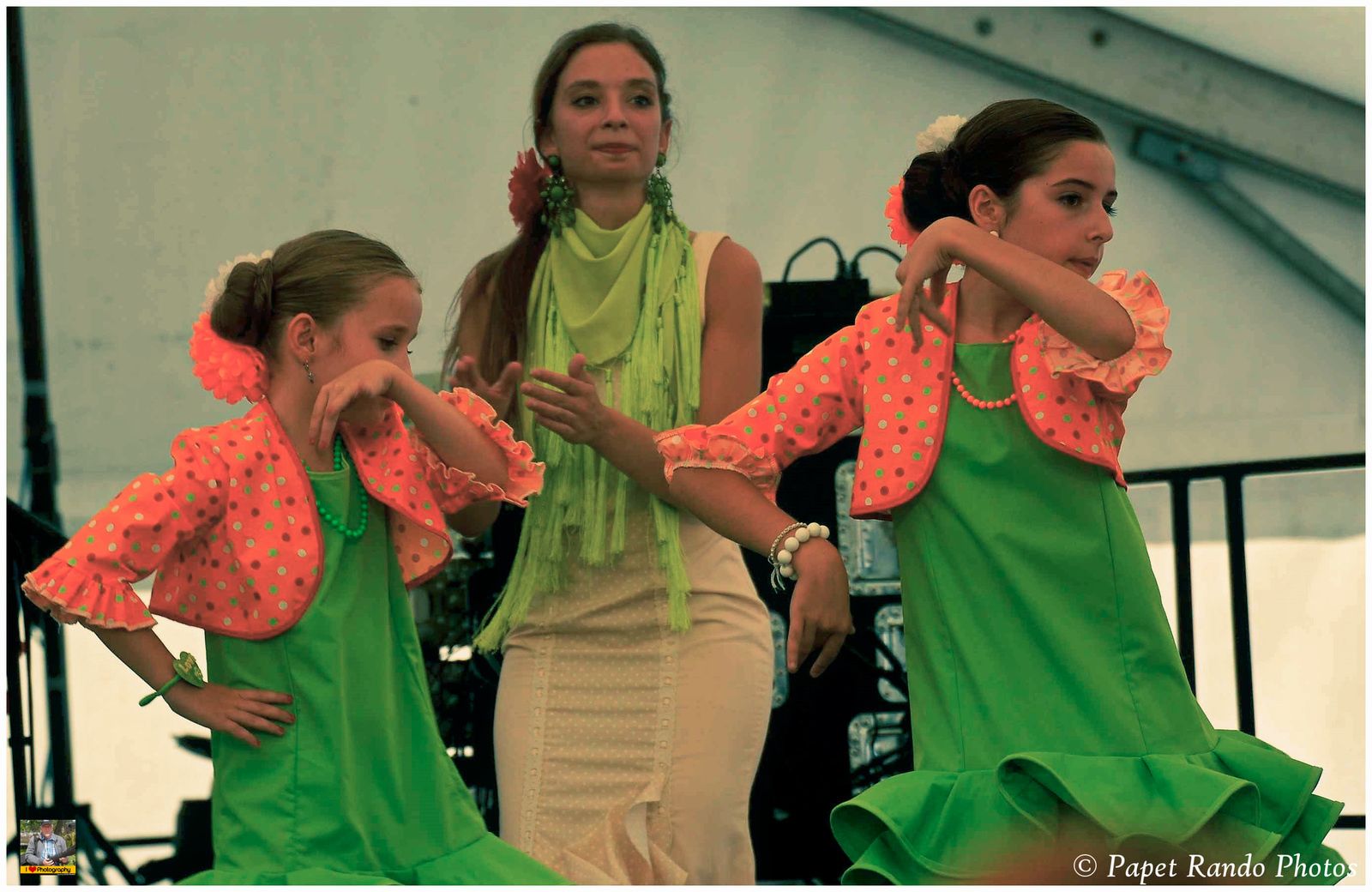 Le Groupe Las Estrellas Andaluzas, a la Feria de Gilly en 2015 