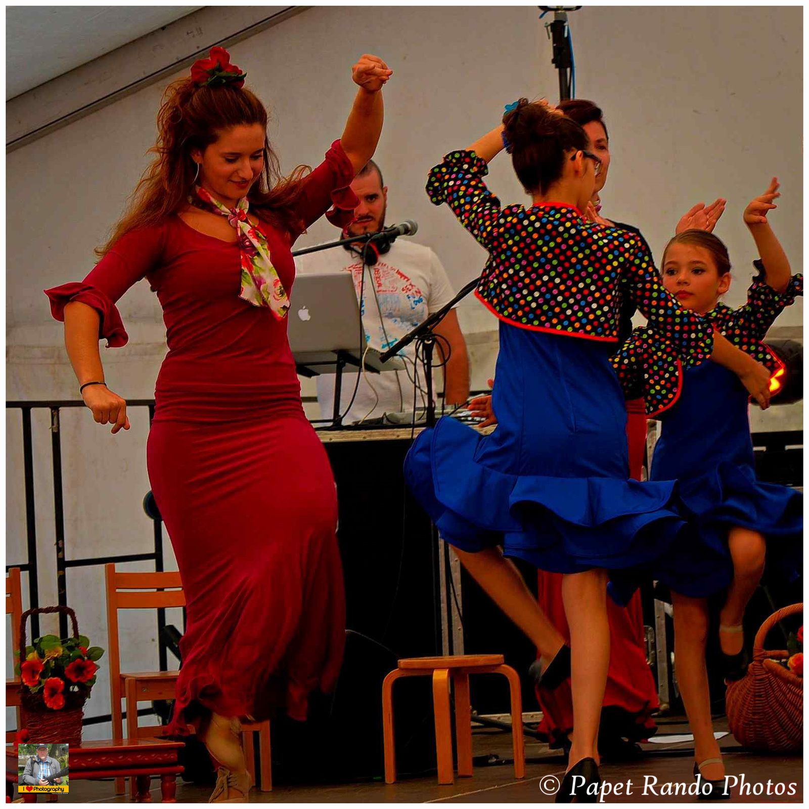 Le Groupe Las Estrellas Andaluzas, a la Feria de Gilly en 2015 