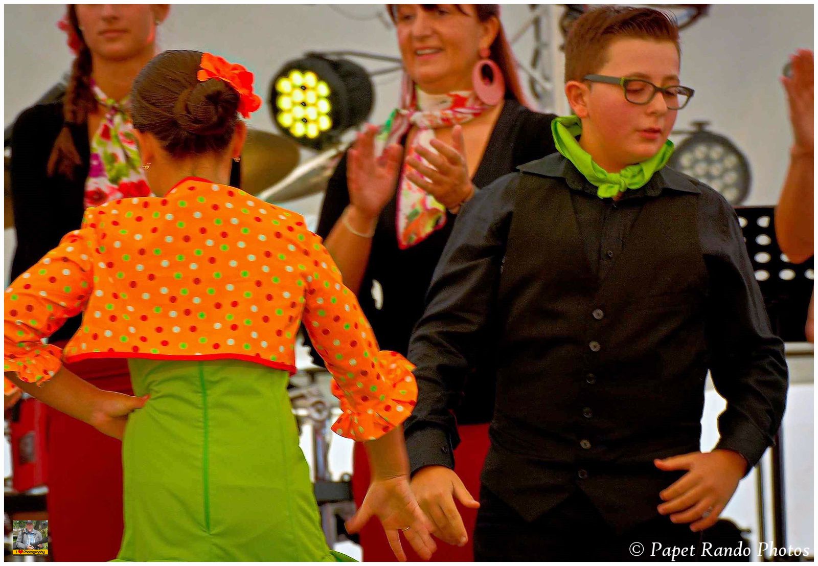 Le Groupe Las Estrellas Andaluzas, a la Feria de Gilly en 2015 