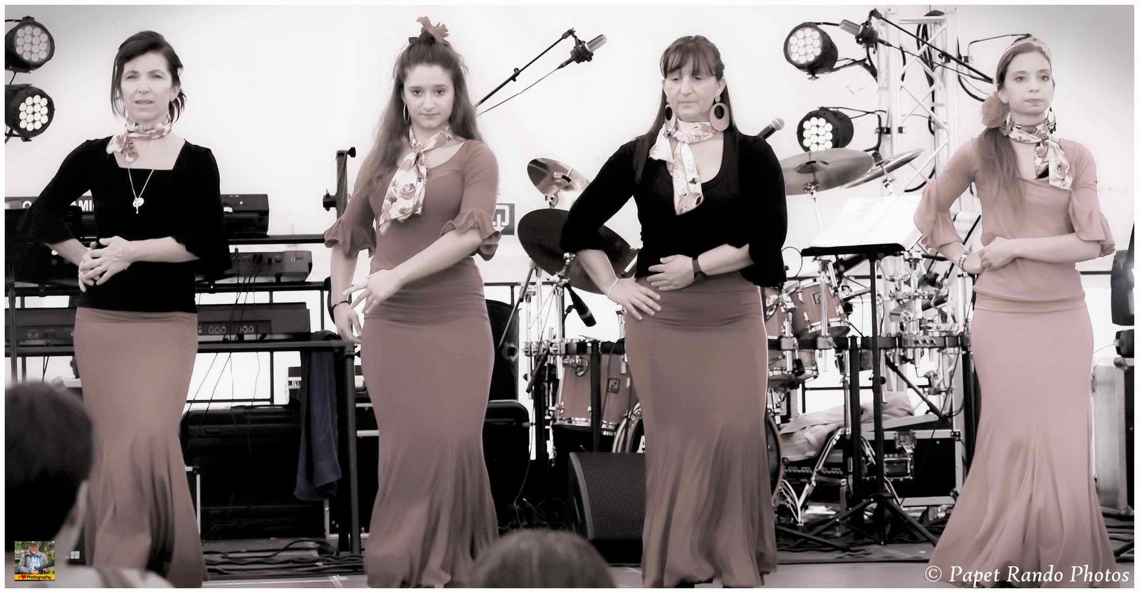 Le Groupe Las Estrellas Andaluzas, a la Feria de Gilly en 2015 