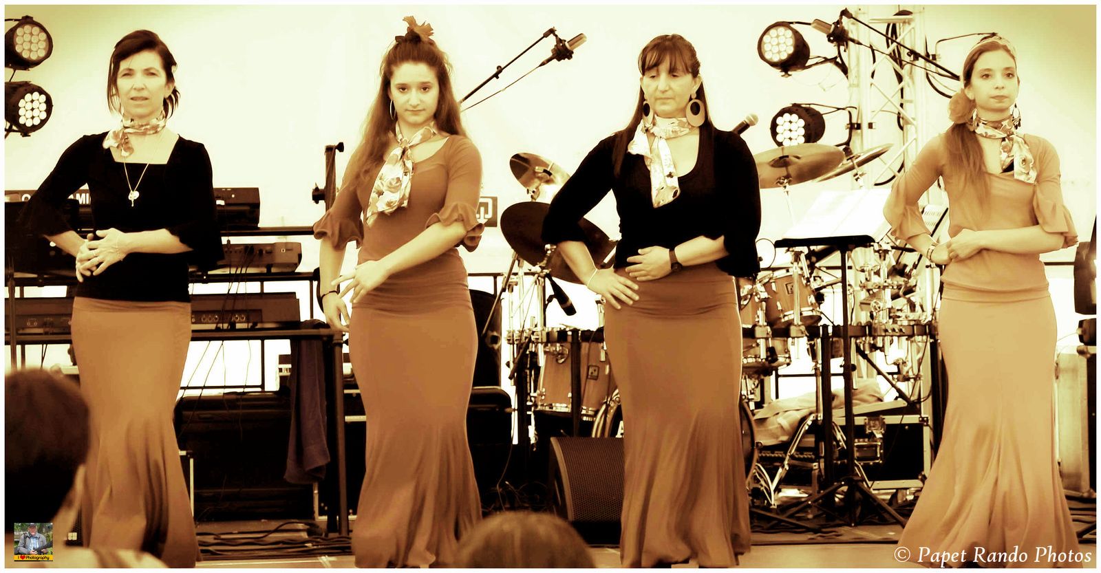 Le Groupe Las Estrellas Andaluzas, a la Feria de Gilly en 2015 