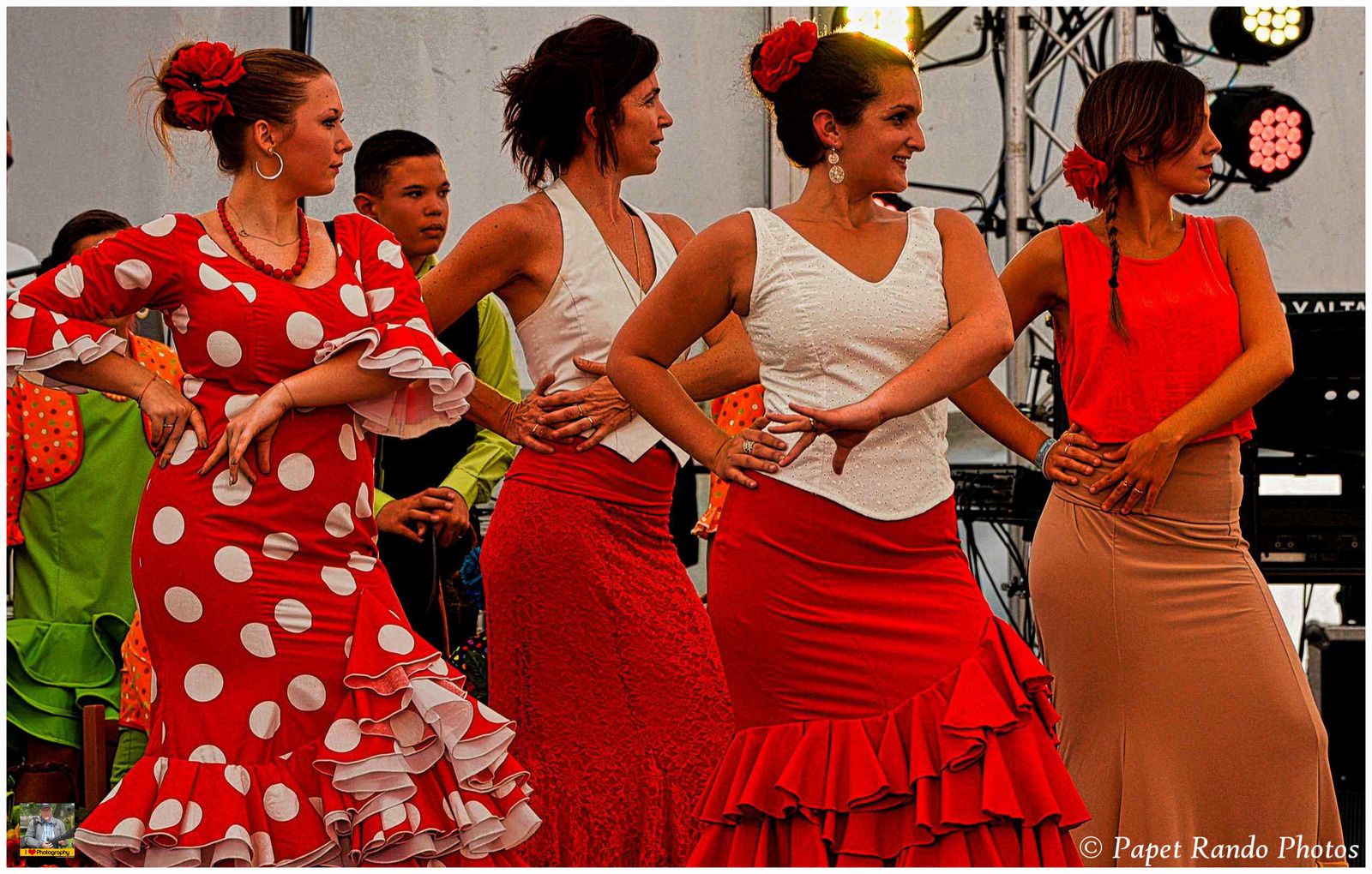 Le Groupe Las Estrellas Andaluzas, a la Feria de Gilly en 2015 
