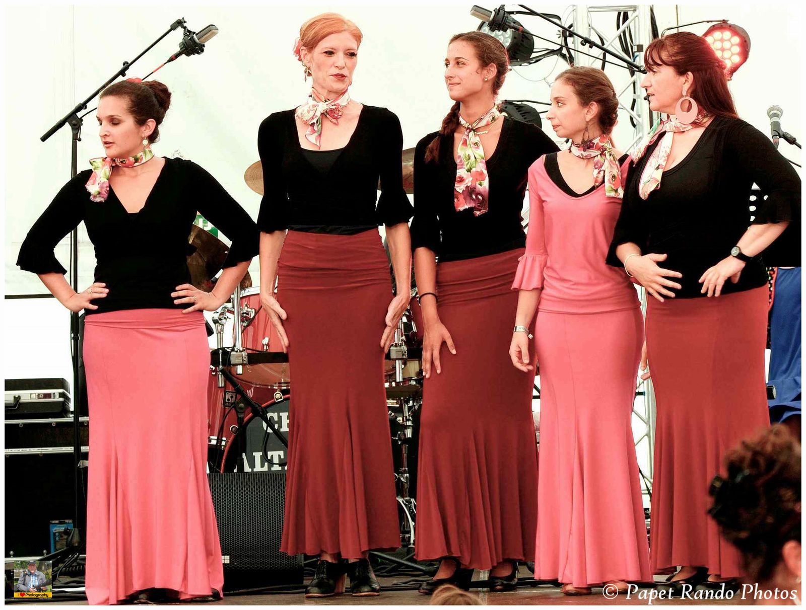 Le Groupe Las Estrellas Andaluzas, a la Feria de Gilly en 2015 