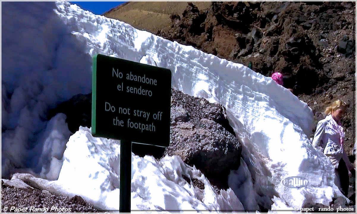 15 ans de randos sur le Teide ( 2004 la premiere) en janvier,fevrier,mars, avec quelques fois beaucoup de neige 