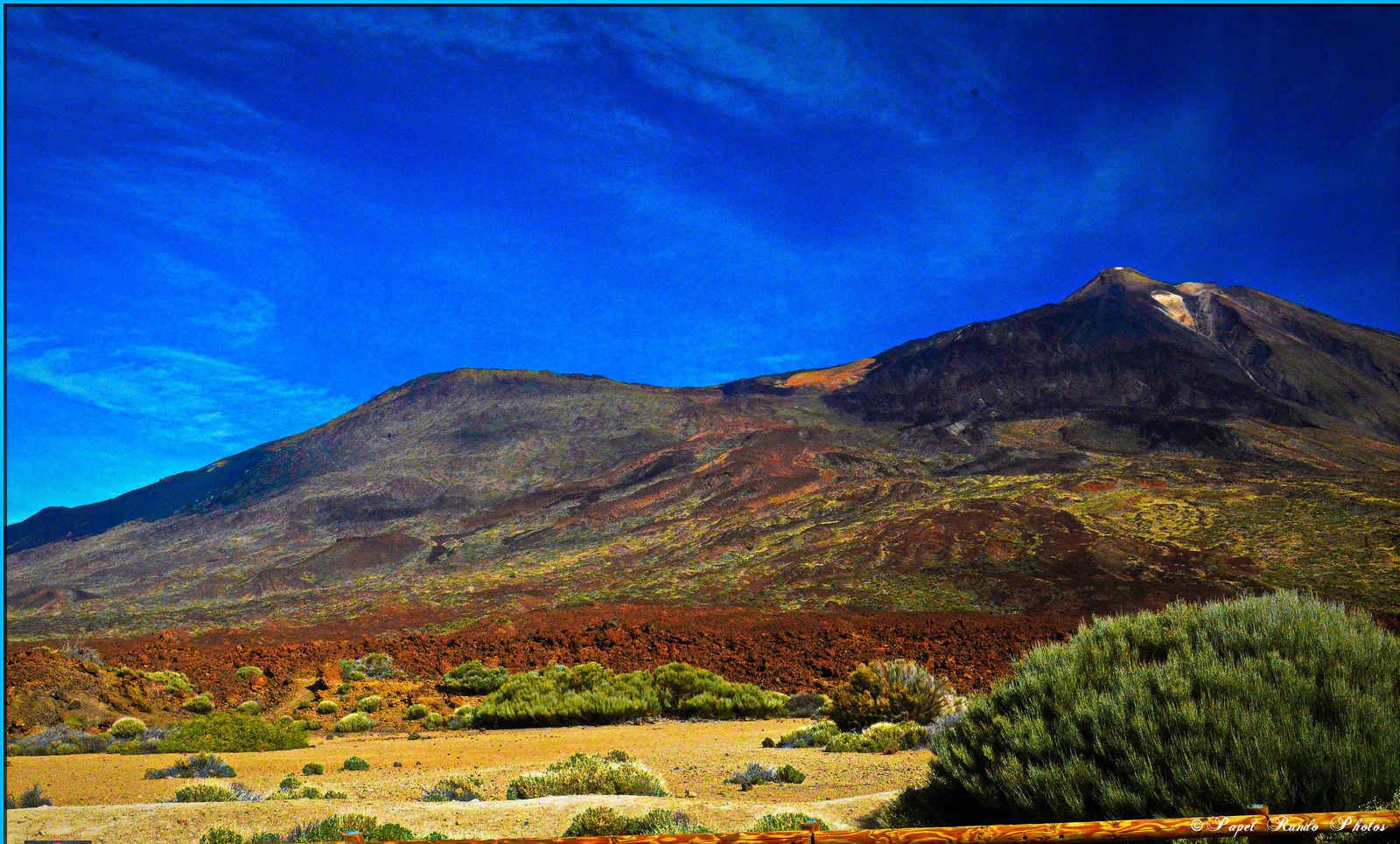 Photos Safari Jeep & a pied,sur 14 ans, Avec les Viperines Rouge une référence du Parc,( en mai, aout, octobre) aussi le cratère du Pico 3134 m , le sommet du Teide 3718 