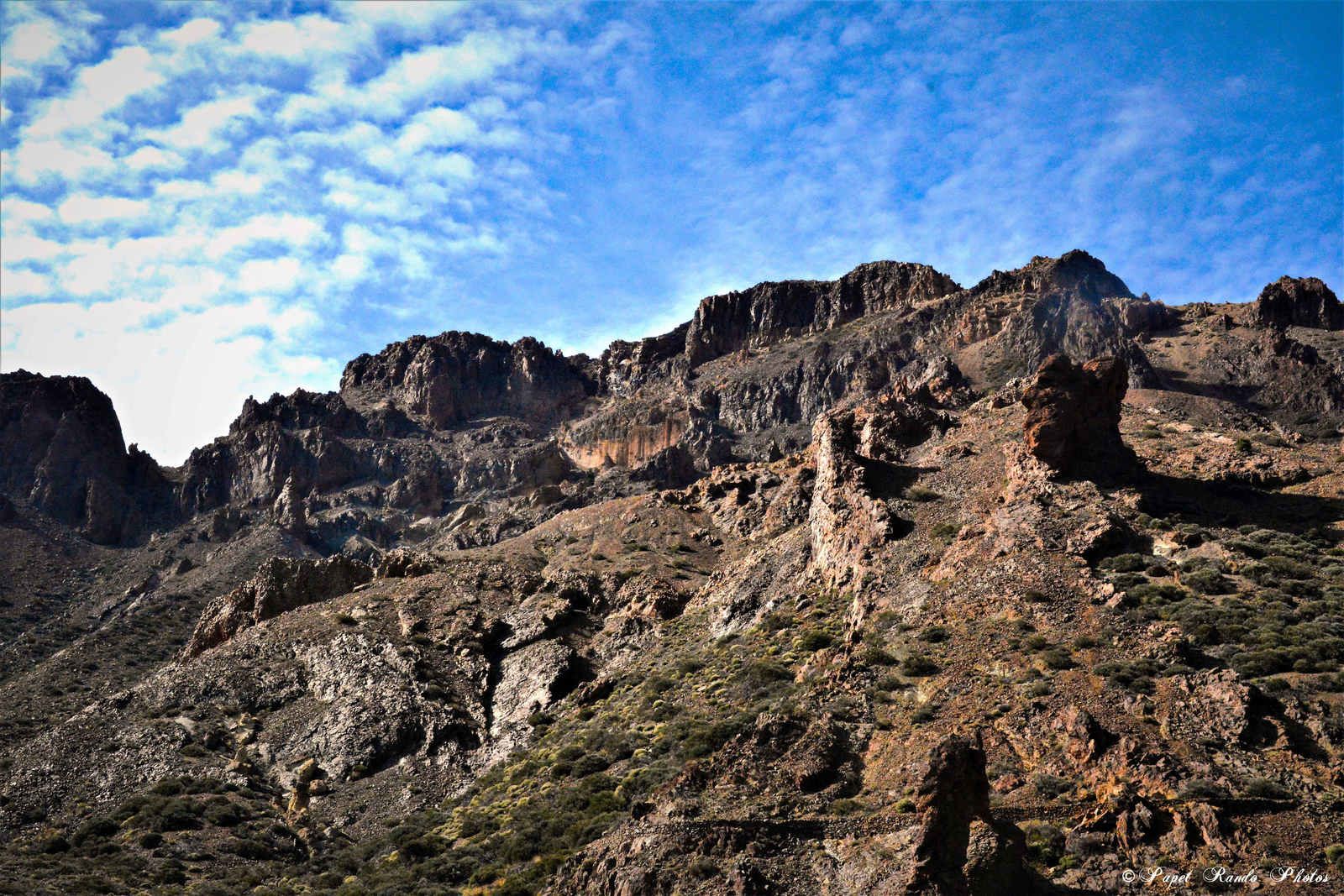 Photos Safari Jeep & a pied,sur 14 ans, Avec les Viperines Rouge une référence du Parc,( en mai, aout, octobre) aussi le cratère du Pico 3134 m , le sommet du Teide 3718 