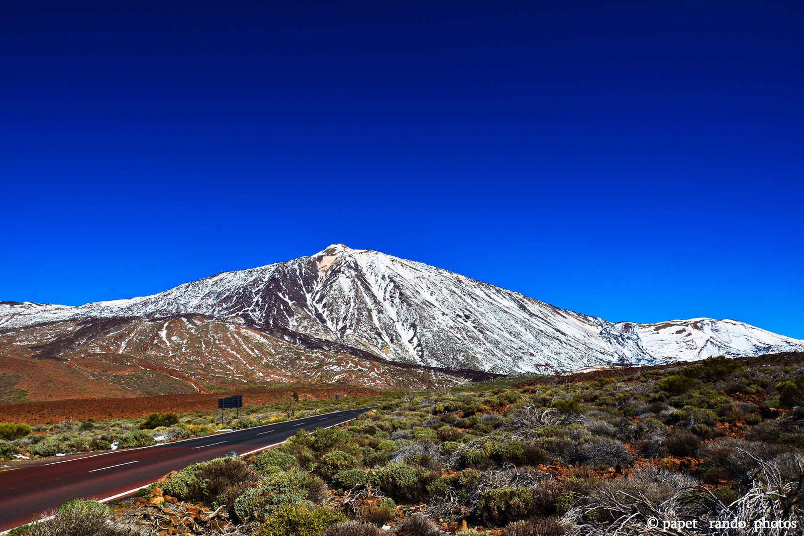 15 ans de randos sur le Teide ( 2004 la premiere) en janvier,fevrier,mars, avec quelques fois beaucoup de neige 