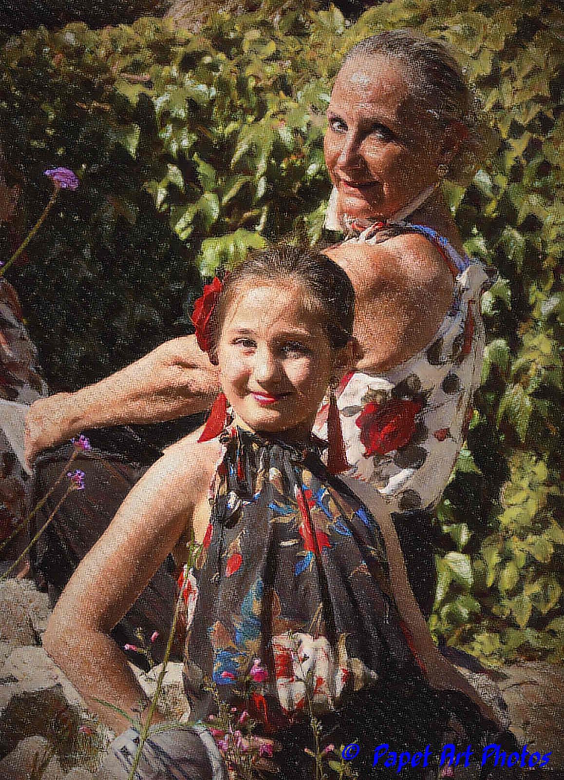 Duende de Flamenco en balade a Mons, Grand Place,  au Jardin du Mayeur a Mons, sous soleil