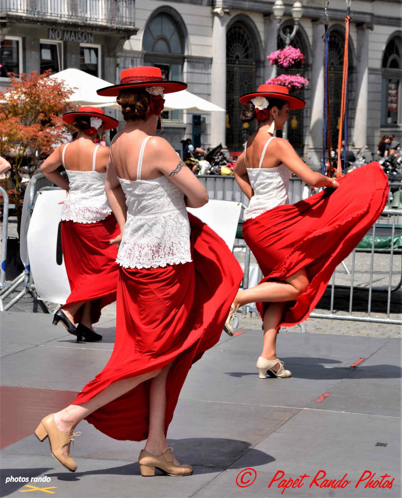 Duende de Flamenco au Summer Dance Grand Place de Mons 12 juillet 2020, la 1ere partie avec toujours un programme au TOP 