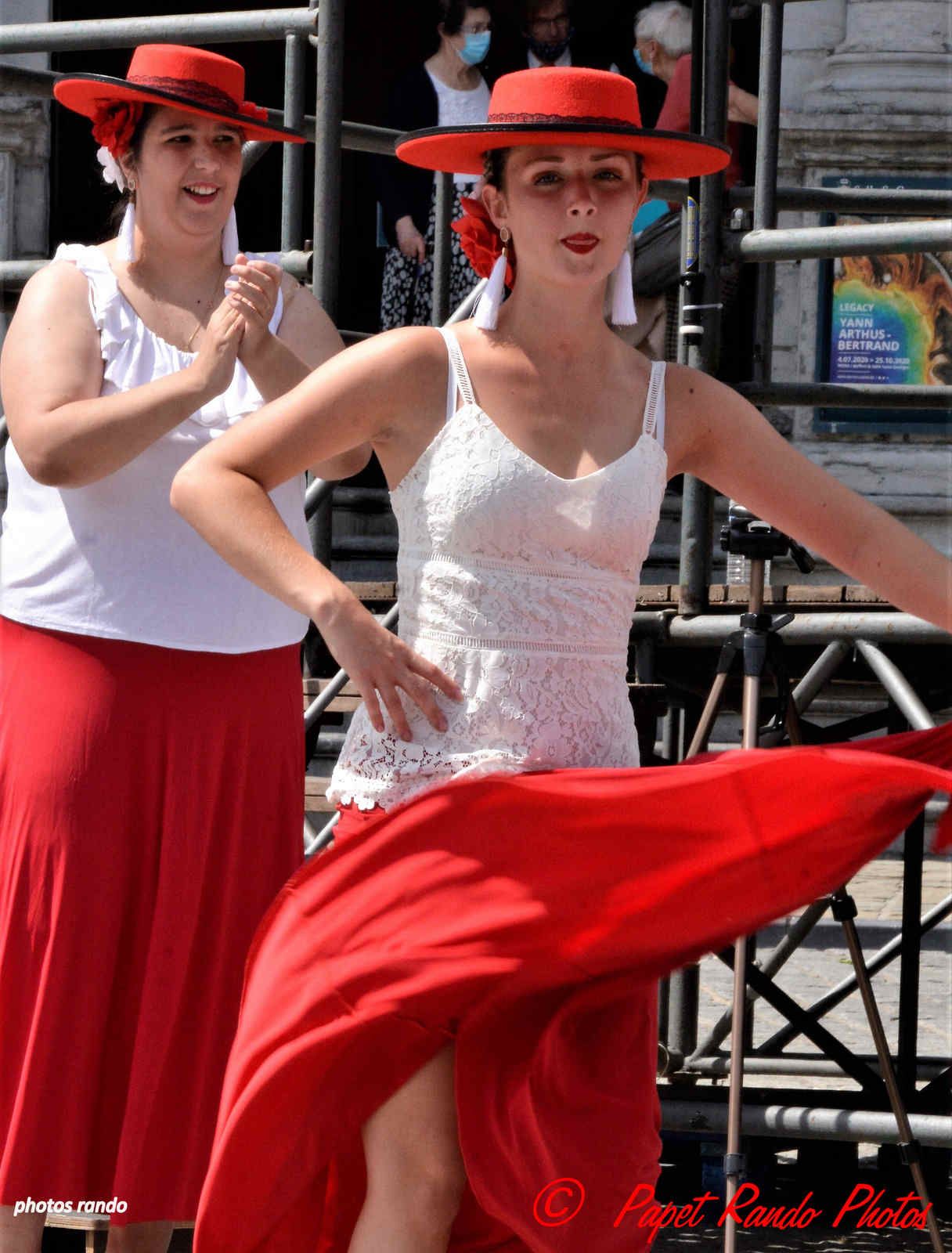 Duende de Flamenco au Summer Dance Grand Place de Mons 12 juillet 2020, la 1ere partie avec toujours un programme au TOP 