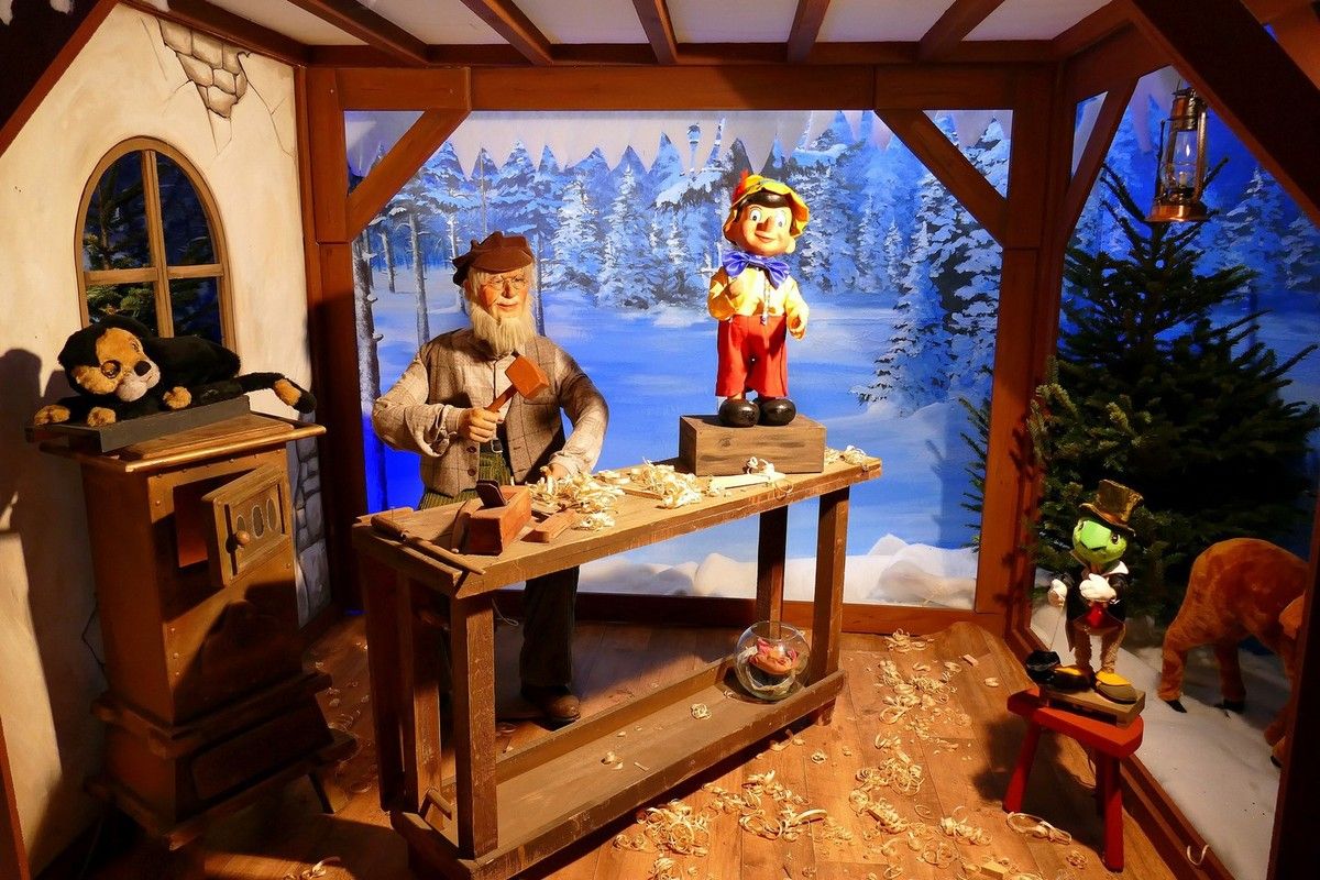 Quelques scènes de cette magnifique exposition d'automates (décembre 2015, images personnelles)