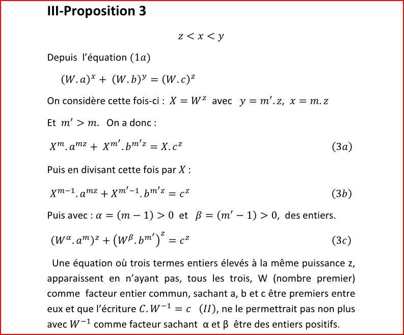 Conjecture De Beal Vs Fermat Le Blog De Matreadel Over Blog Com