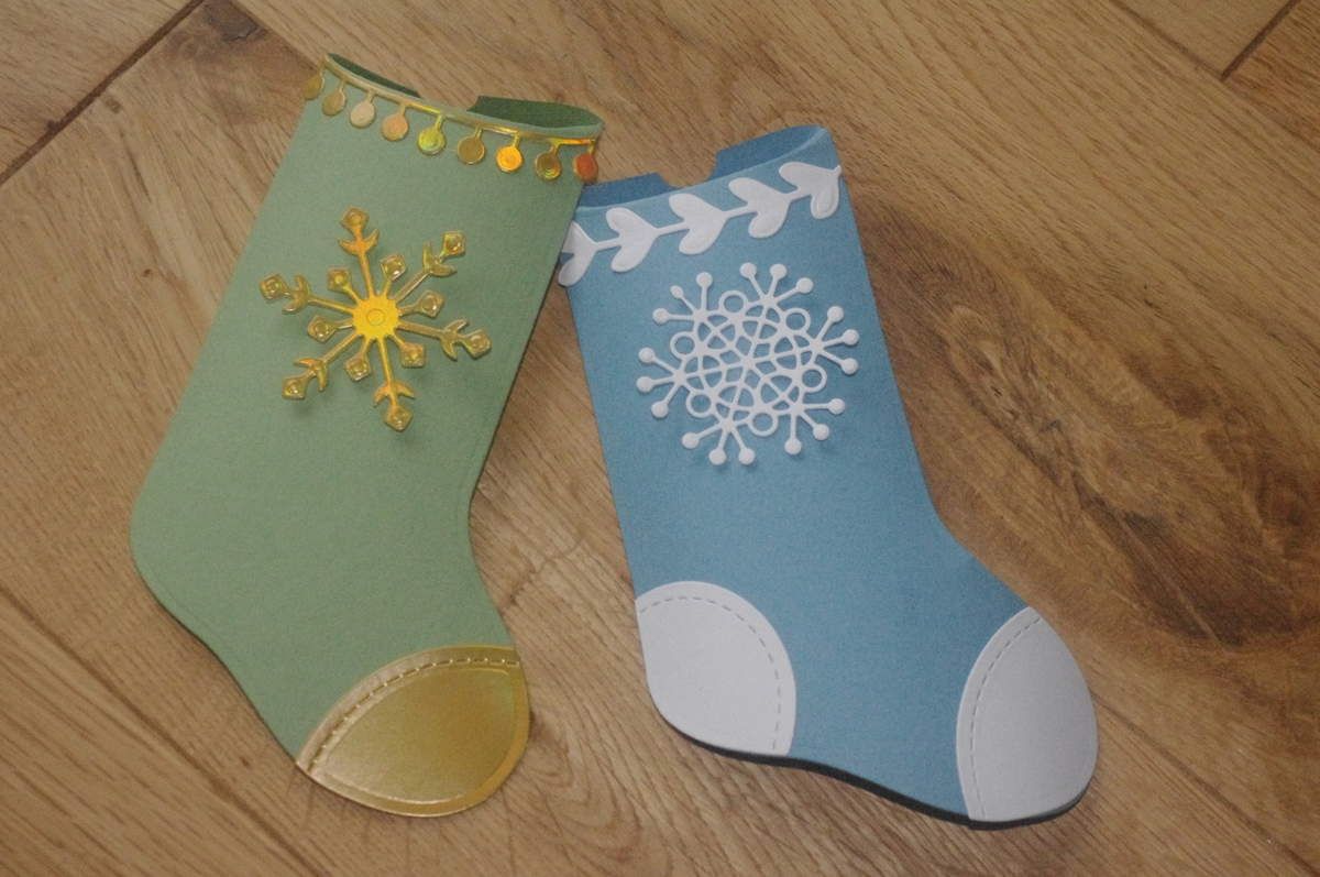 chaussette de noël Stampin'up