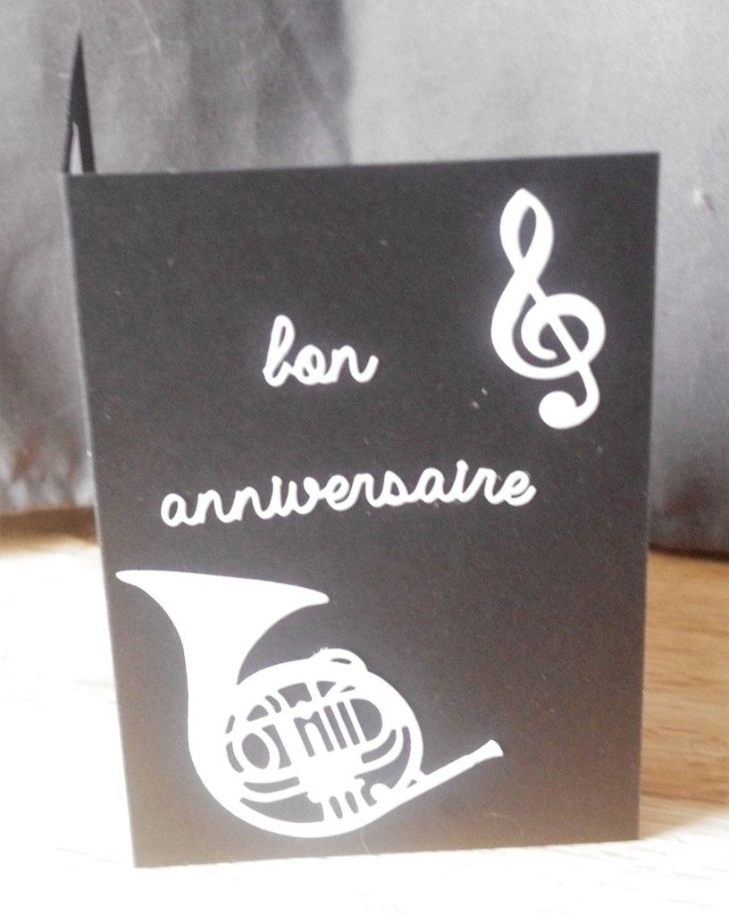 Carte D Anniversaire Pour Musicien Du Dimanche