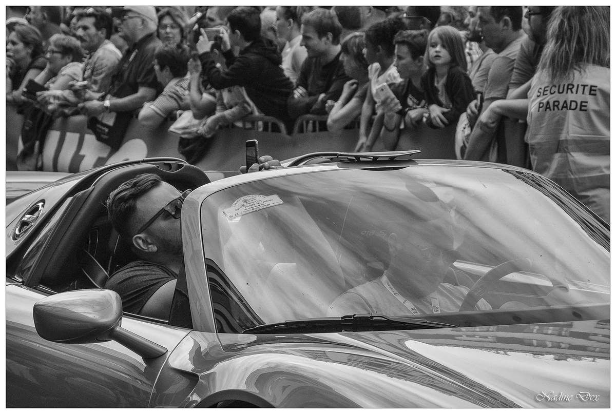 Parade des pilotes engagés au 24H du Mans 2018.