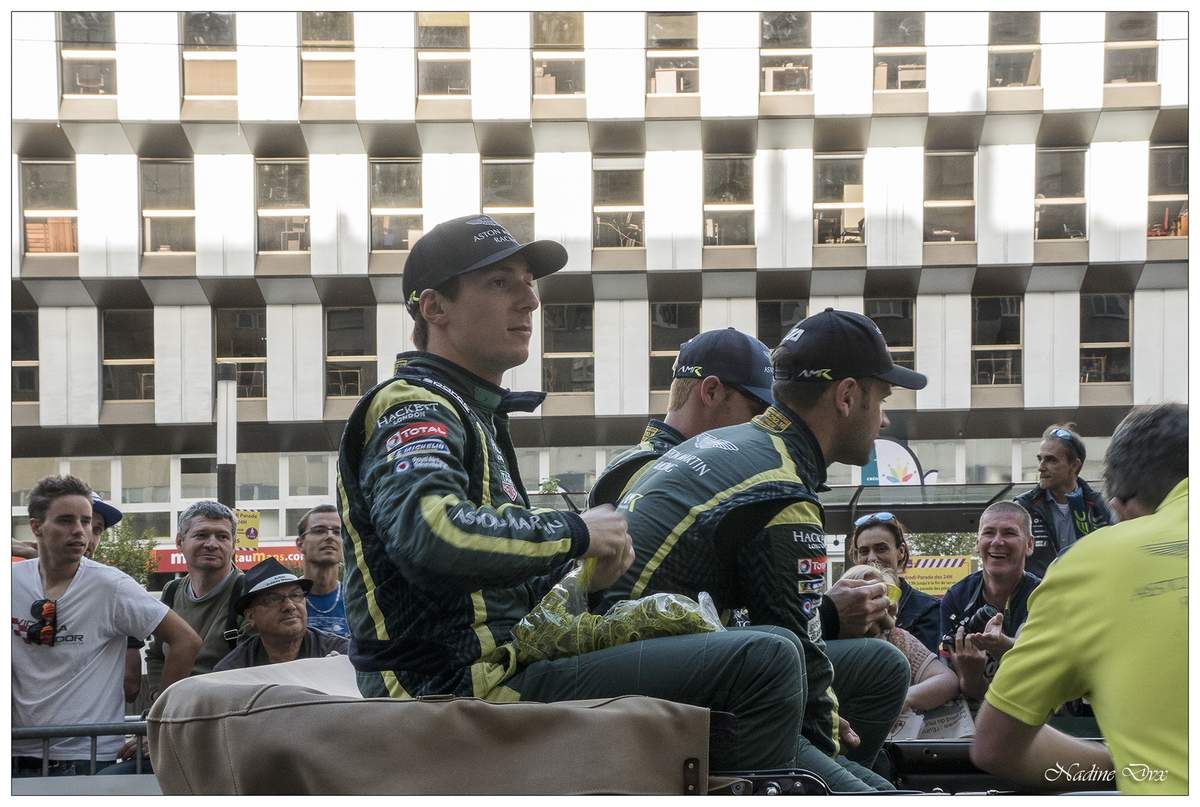 Parade des pilotes engagés au 24H du Mans 2018.