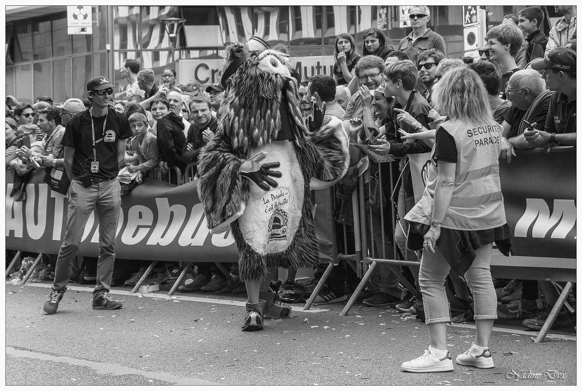 Parade des pilotes engagés au 24H du Mans 2018.