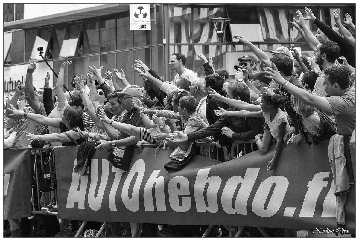 Parade des pilotes engagés au 24H du Mans 2018.