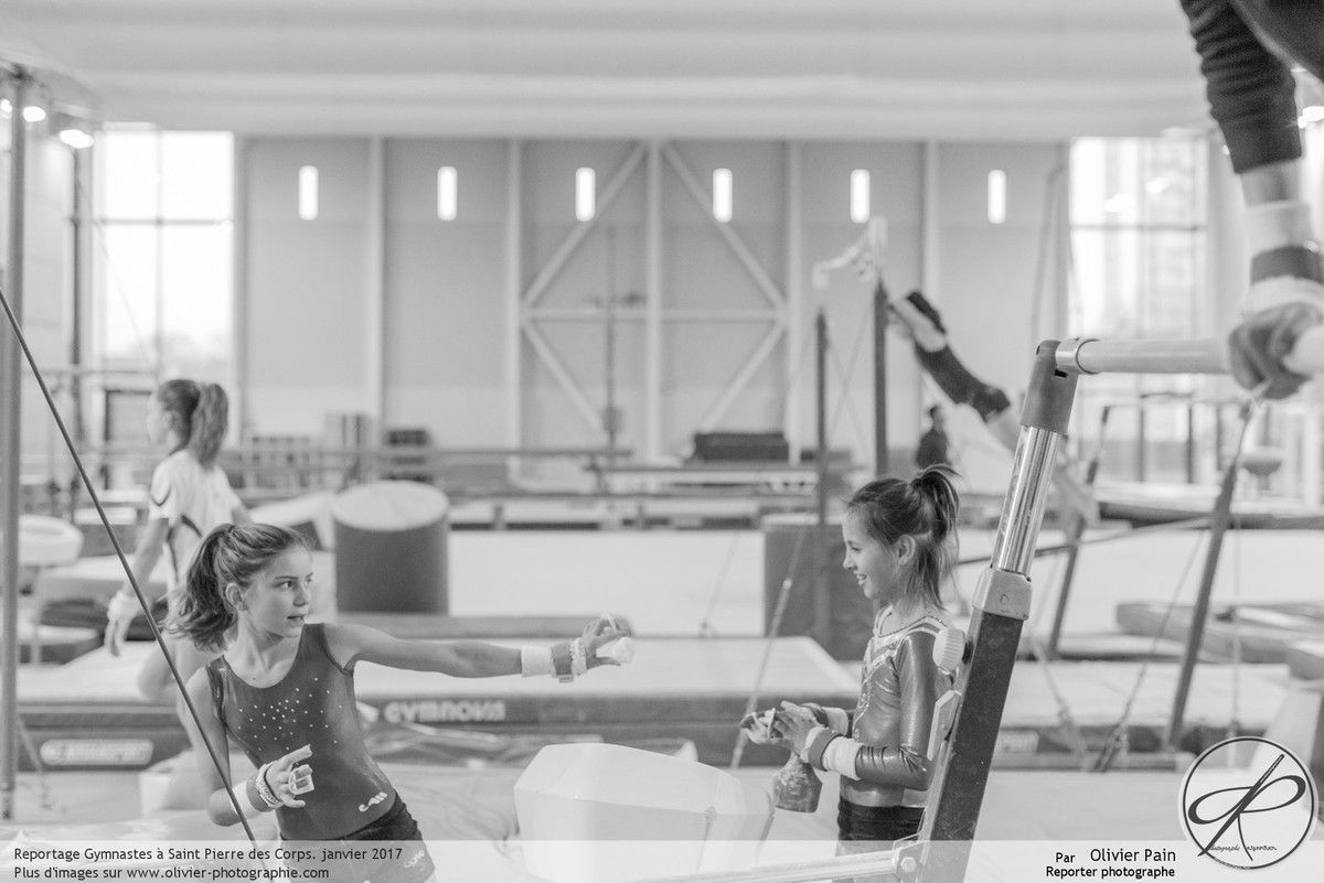 Reportage sur la gymnastique artistique à Tours