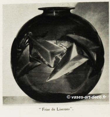 Vase Henri Dieupart - Frise de Liserons - Magazine Mobilier et et Décoration Septembre 1928