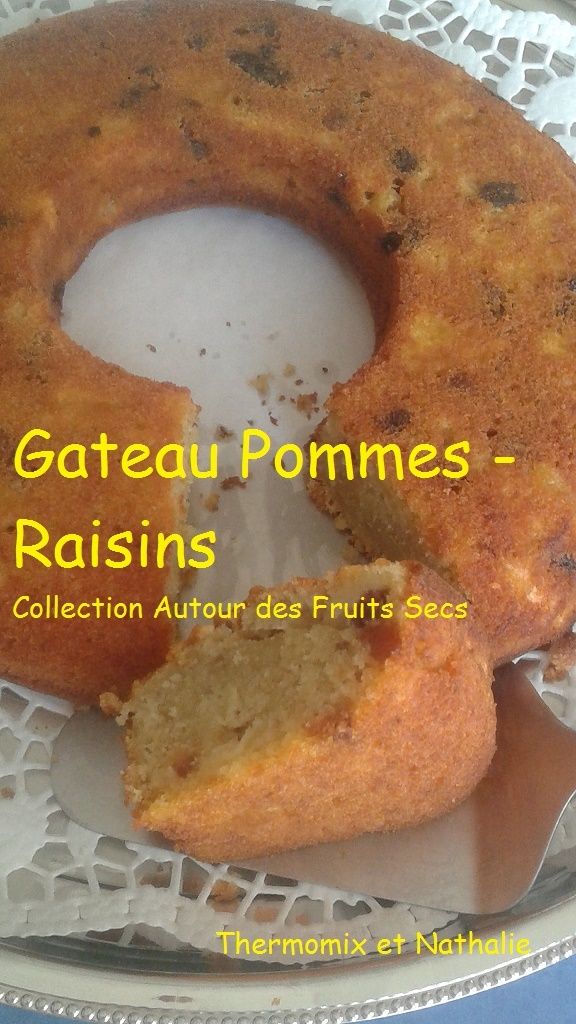 Gateau Pommes Raisin Collection Autour Des Fruits Secs Tm31 Et Tm5 Momix Et Nathalie