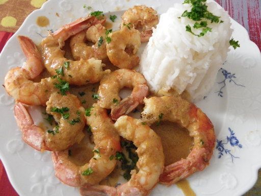 Gambas à L'armoricaine Recette De Grand Mere Recettes des régions : Gambas à l'Armoricaine - Le Petit Monde de M@nue