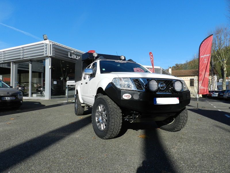 Unique et exclusif Navara D40 V6 diesel avec p.choc avant ASFIR - Blog 4x4  off-road de Christian Le Galliard