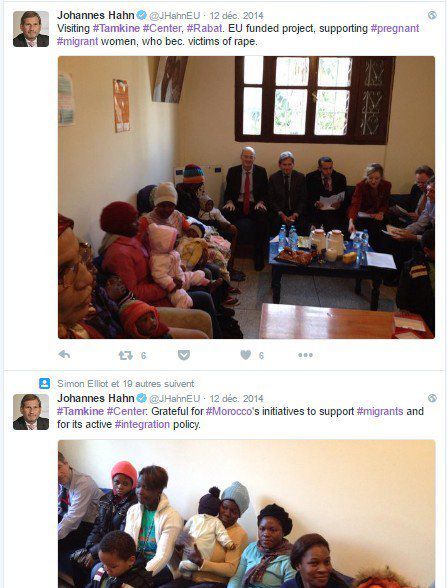 l'UE finance le projet Tamkin au Maroc, il a facilité la victoire des Frères Musulmans aux élections parlementaire sous la bannière de "Justice et Développement", le parti d'Erdogan
