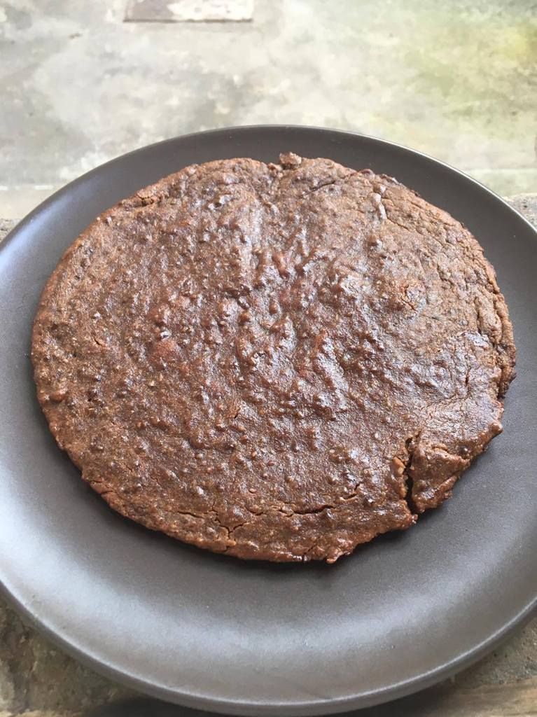 Gateau Au Chocolat Vegan Cuit A La Poele Le Monde De Lucielle