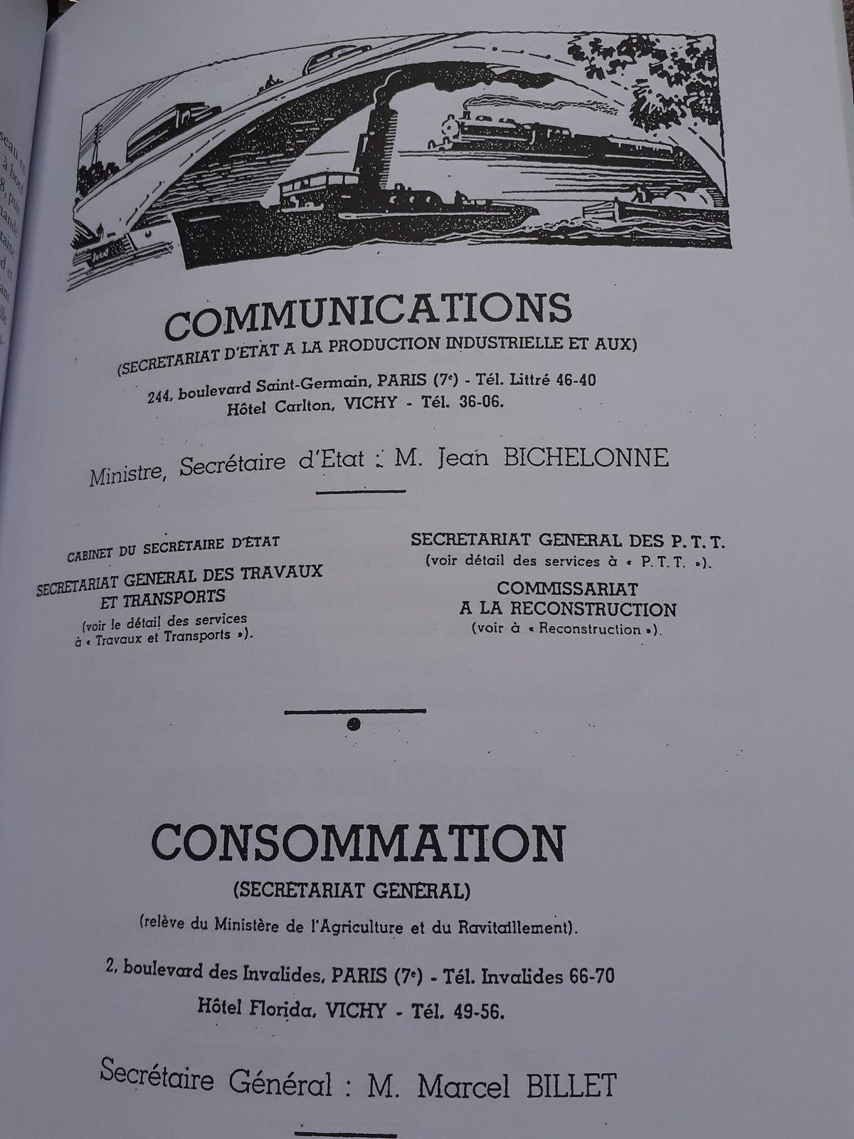 Communications et ecoutes sous Vichy sous l heure d'ete de 1942 en zone libre