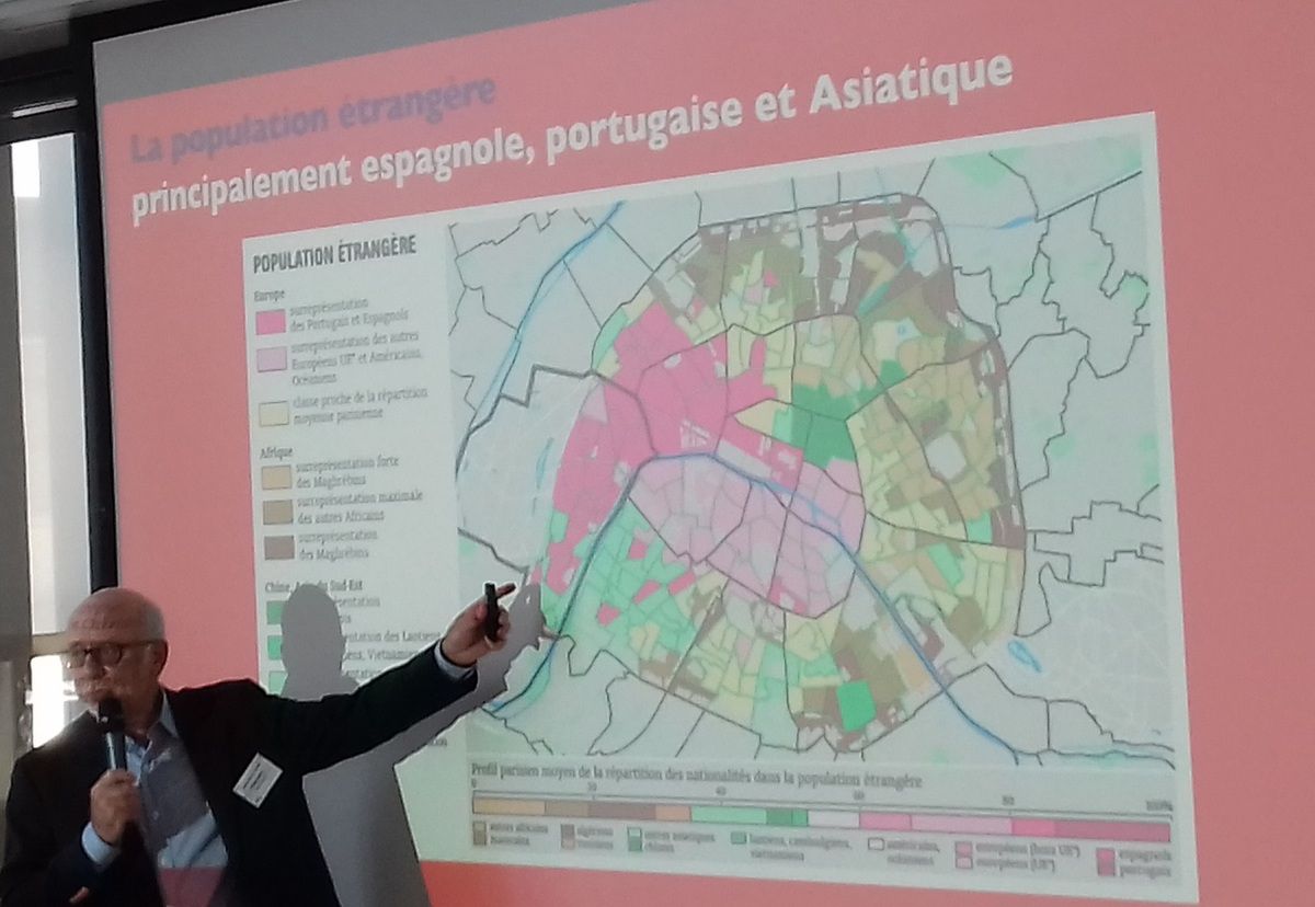 La journée La REM de Paris 16e avec Gilles Widawski et Thomas Lauret. Le recensement de la population étrangère, espagnole, portugaise, asiatique