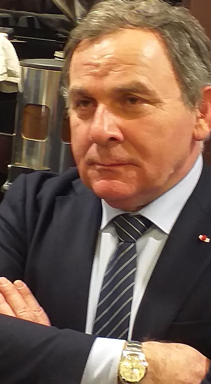 Francis Szpiner, tête de liste Les Républicains dans le 16e à Paris. Municipales 2020, candidat LR dans le 16e à Paris, Maître Francis Szpiner.