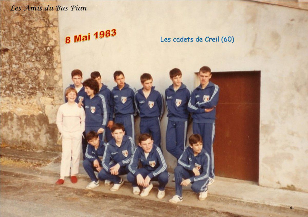 Mai 1983 - Les Cadets de Creil
